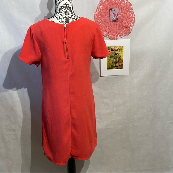 One Clothing Short Sleeve Dress w/Back Zipper - Picture 4 of 7
